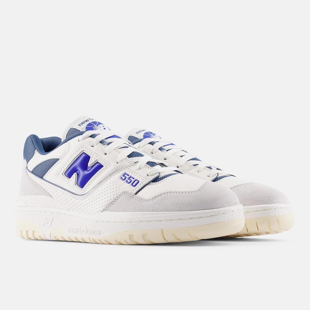 Tênis New Balance 550 Masculino Branco/Azul 4