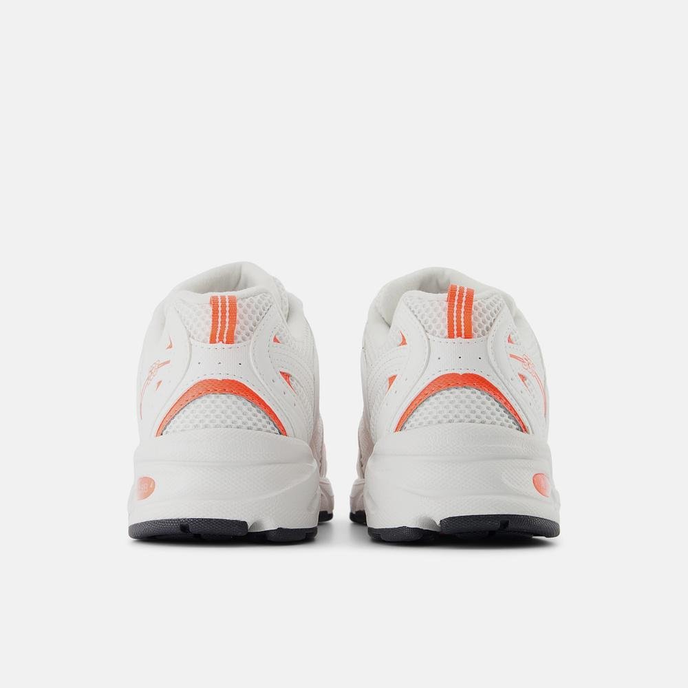 Tênis New Balance 530 Unisex Branco/Laranja 6