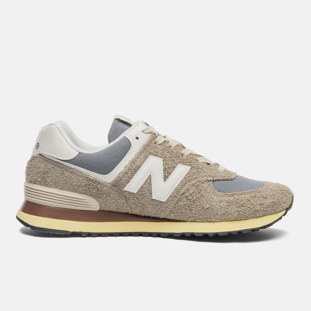 Tênis New Balance 574v2 Unisex Cinza/Bege 2