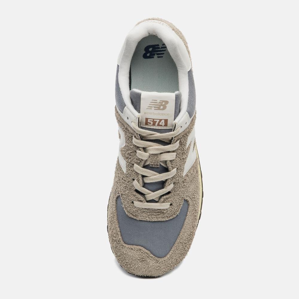 Tênis New Balance 574v2 Unisex Cinza/Bege 4
