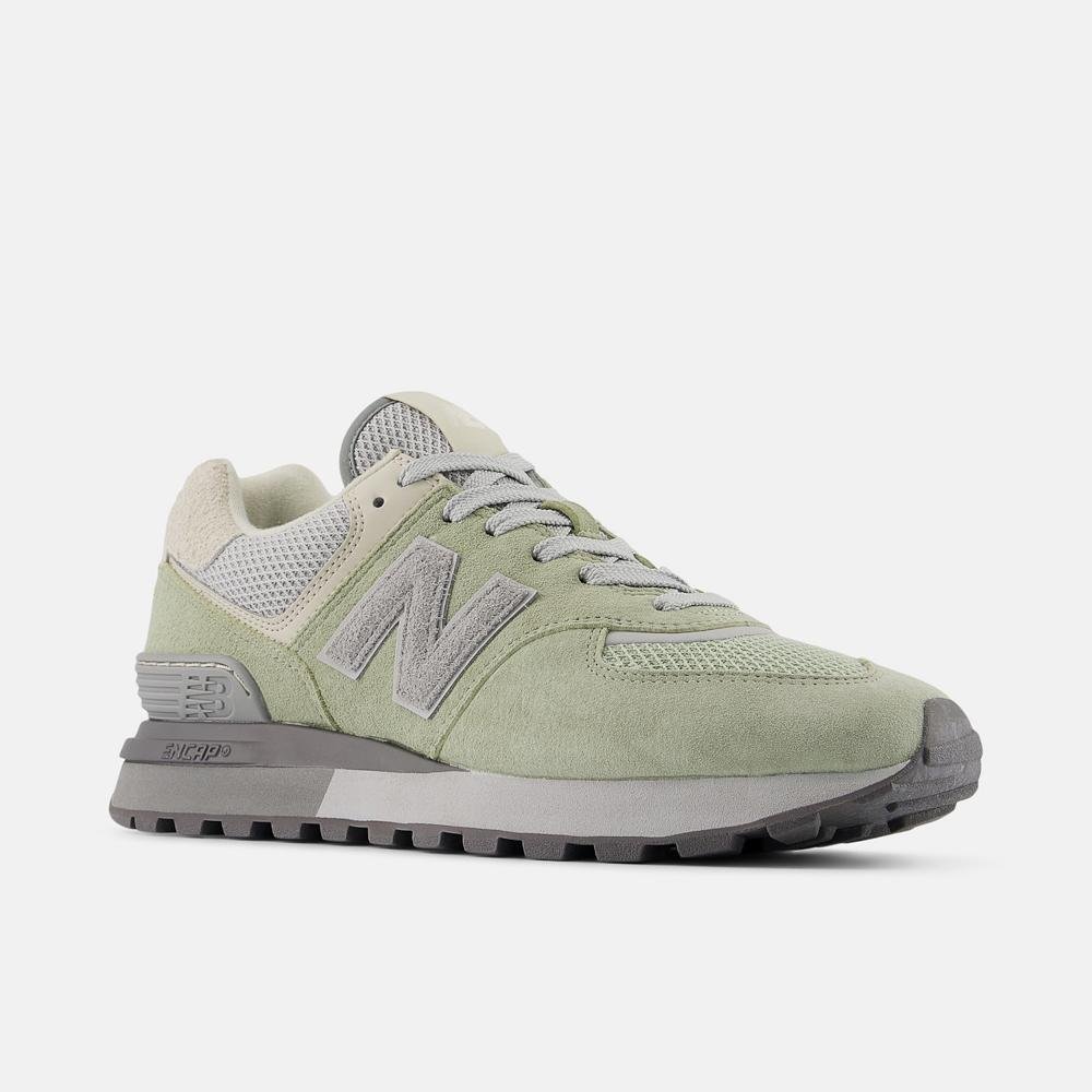 Tênis New Balance 574 Legacy Unisex Verde/Cinza 4
