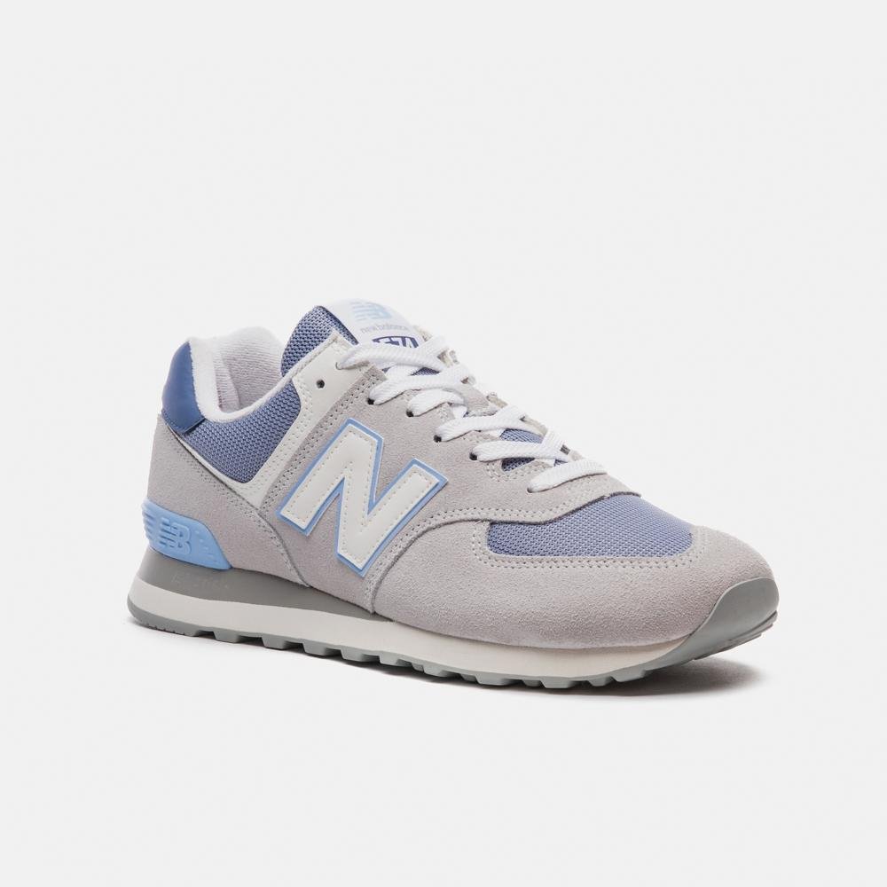 Tênis New Balance 574v2 Unisex Cinza/Azul 4