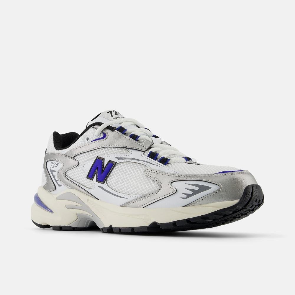 Tênis New Balance 725 Masculino Branco/Cinza/Azul 4