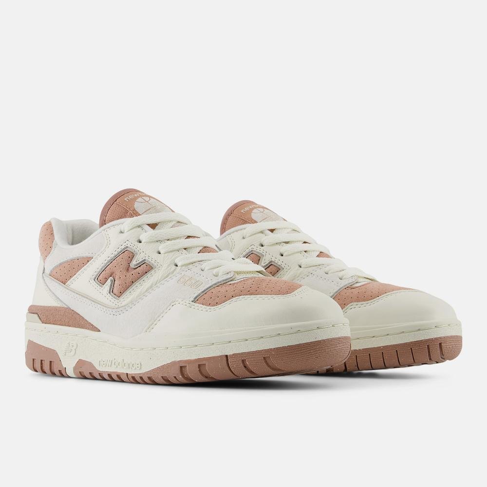 Tênis New Balance 550 Feminino Branco/Marrom 4