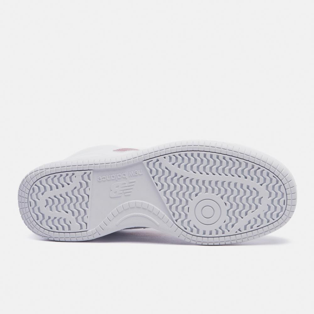 Tênis New Balance Bb80 Unisex Branco/Rosa 5