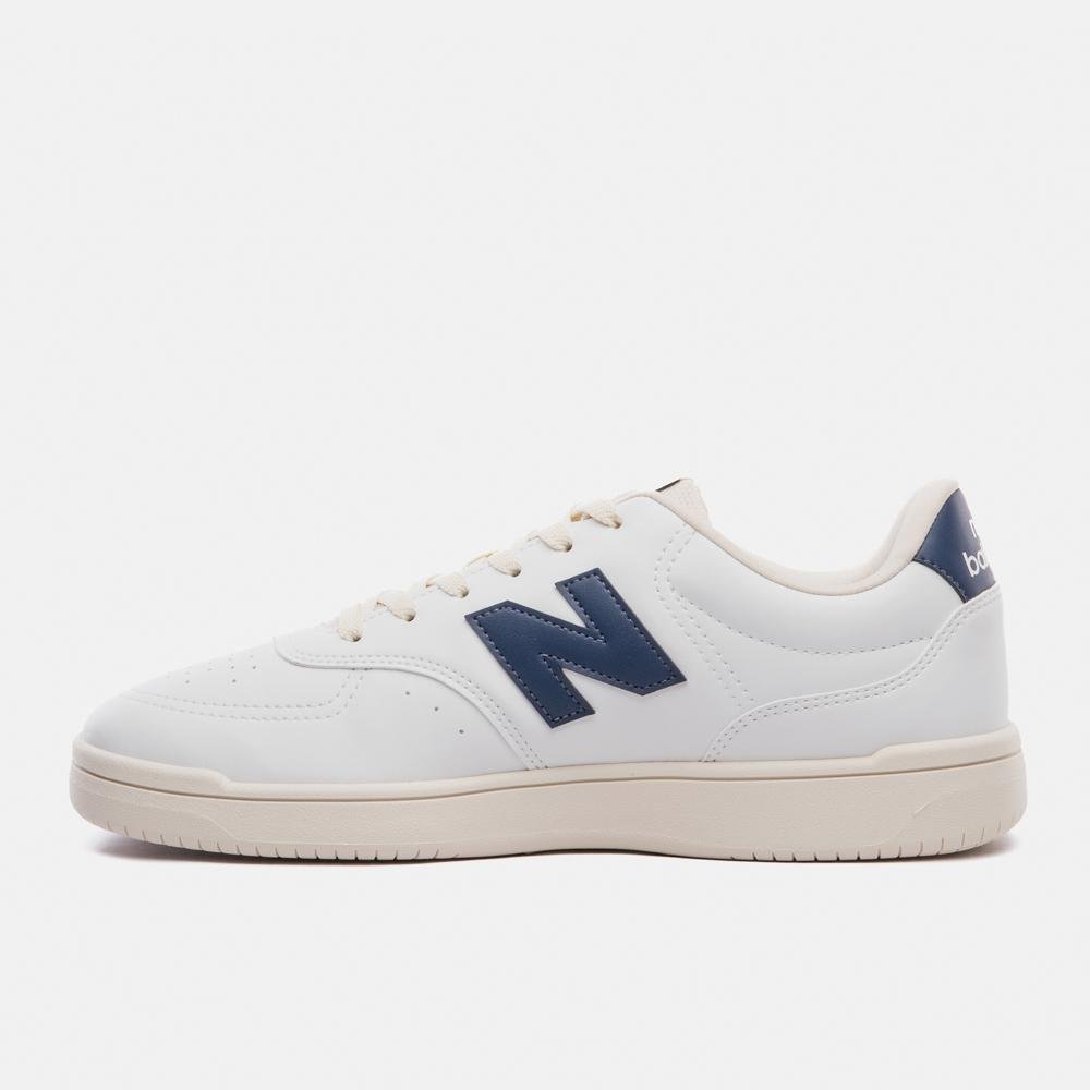 Tênis New Balance Bb80 Unisex Branco/Azul 2