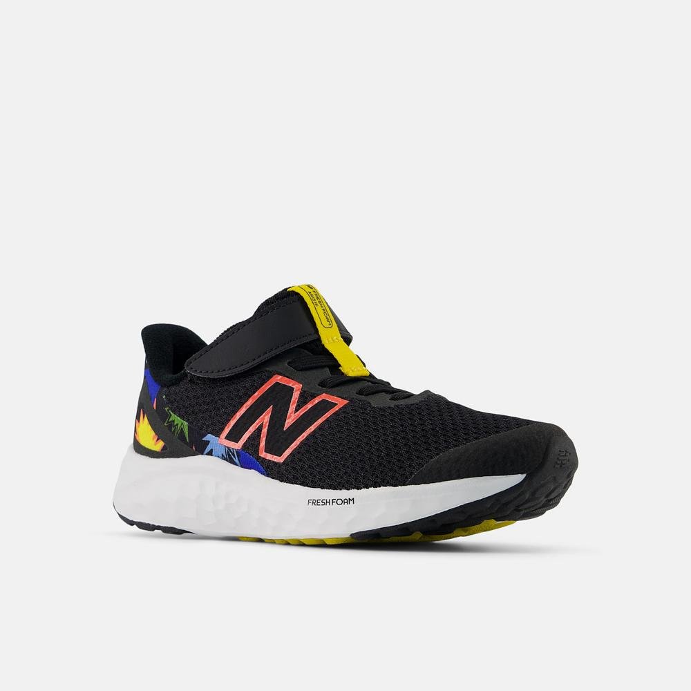 Tênis New Balance Fresh Foam Arishi V4 Velcro Infantil Preto 4