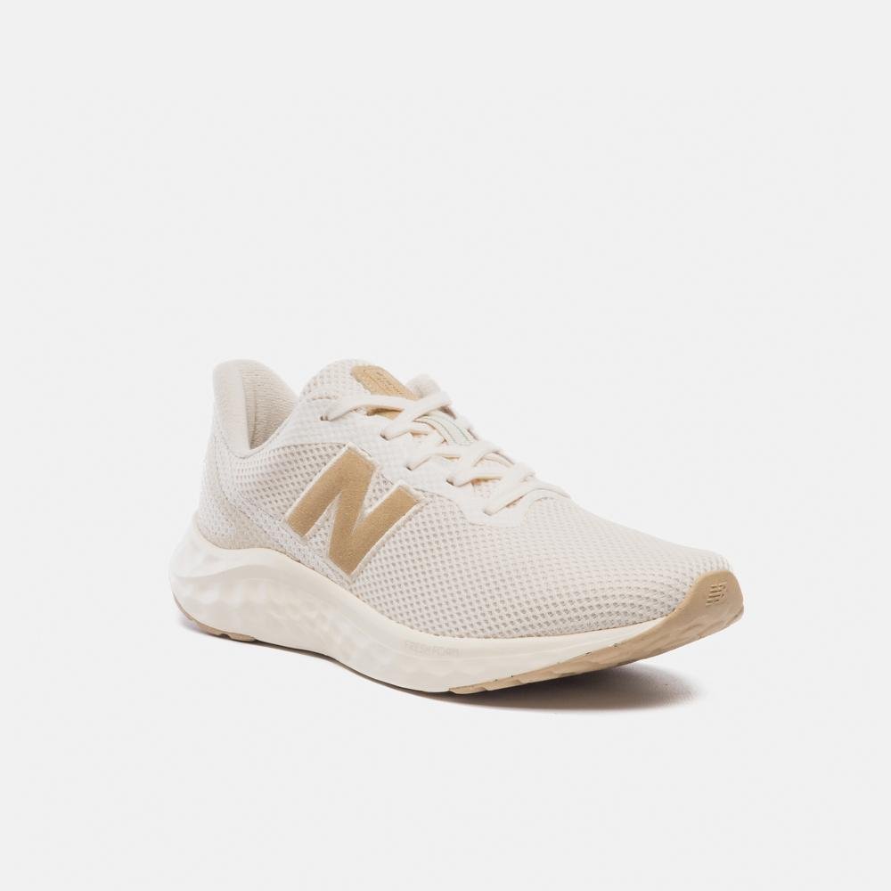 Tênis New Balance Fresh Foam Arishiv4 Masculino Bege 4