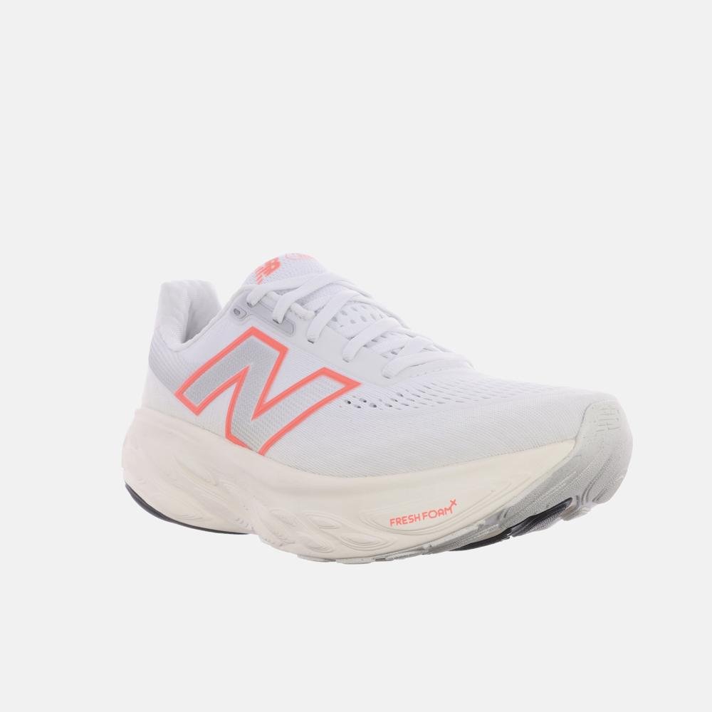 Tênis New Balance Fresh Foam X 1080 V14 Feminino Branco/Laranja 4