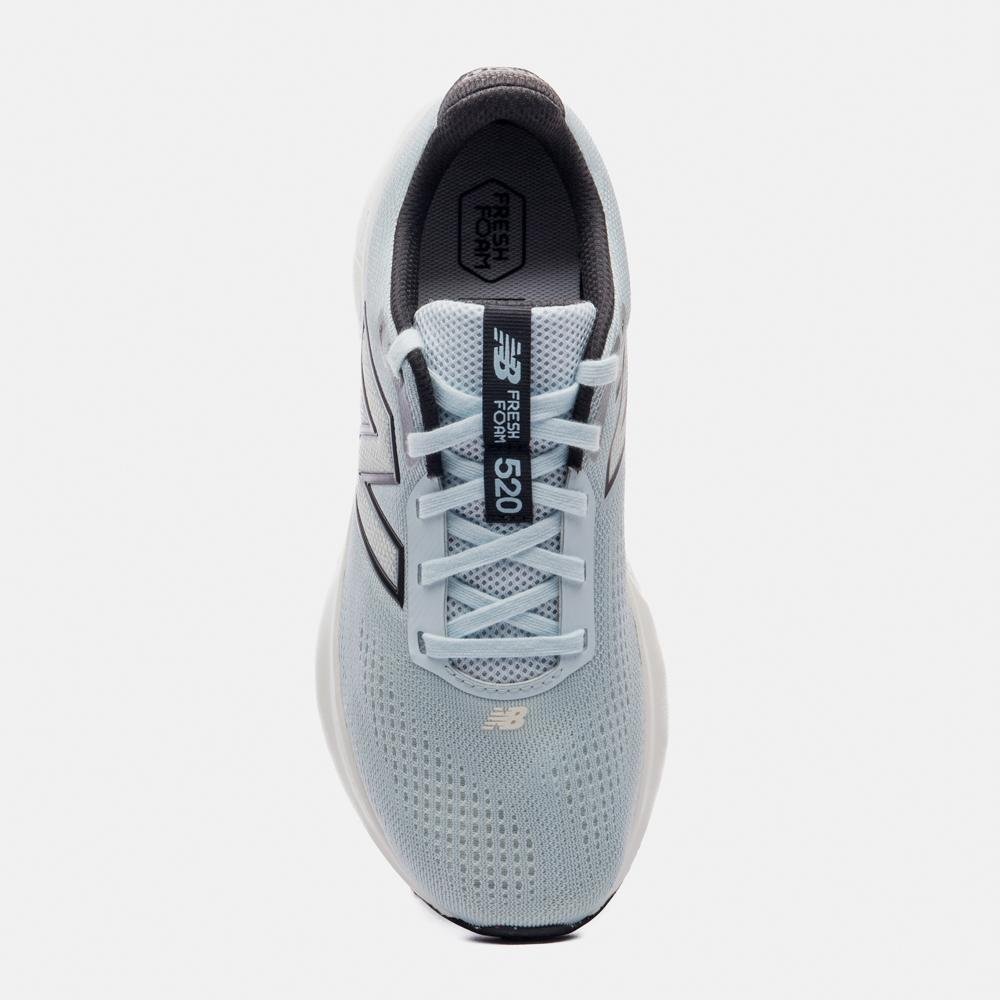 Tênis New Balance Fresh Foam 520 V9 Feminino Branco/Preto 3