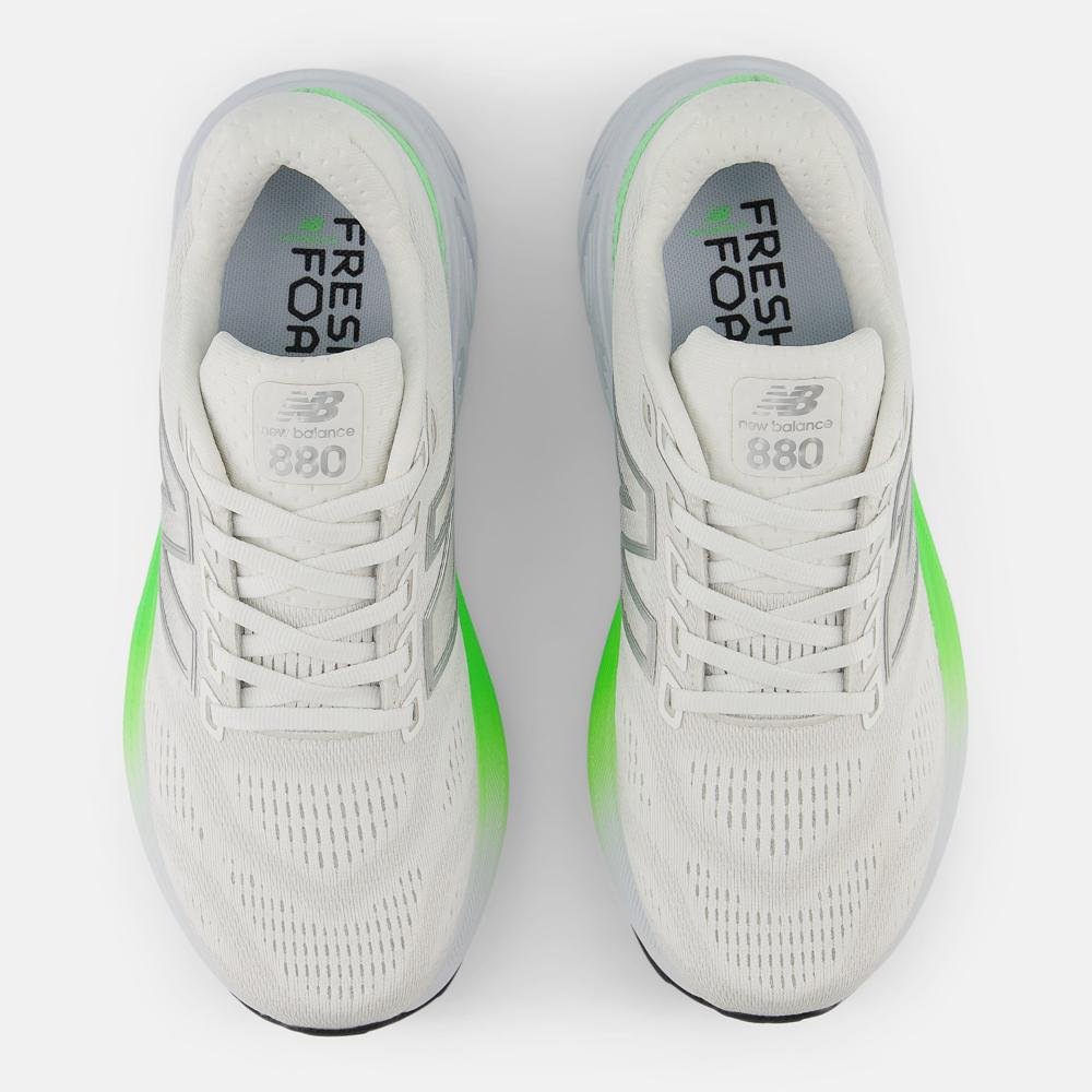 Tênis New Balance Fresh Foam X 880v15 Feminino Branco/Verde 3