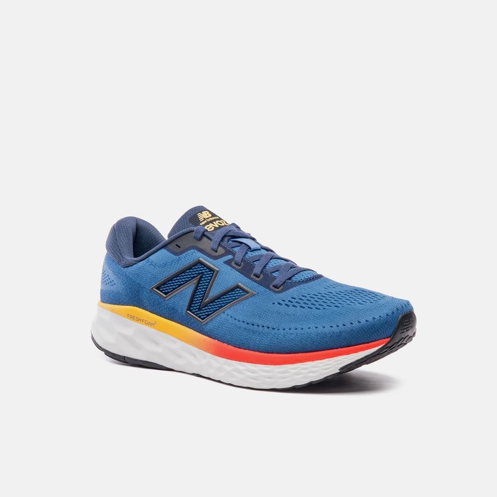 Tênis New Balance Fresh Foam X Evozv4 Masculino Azul 8