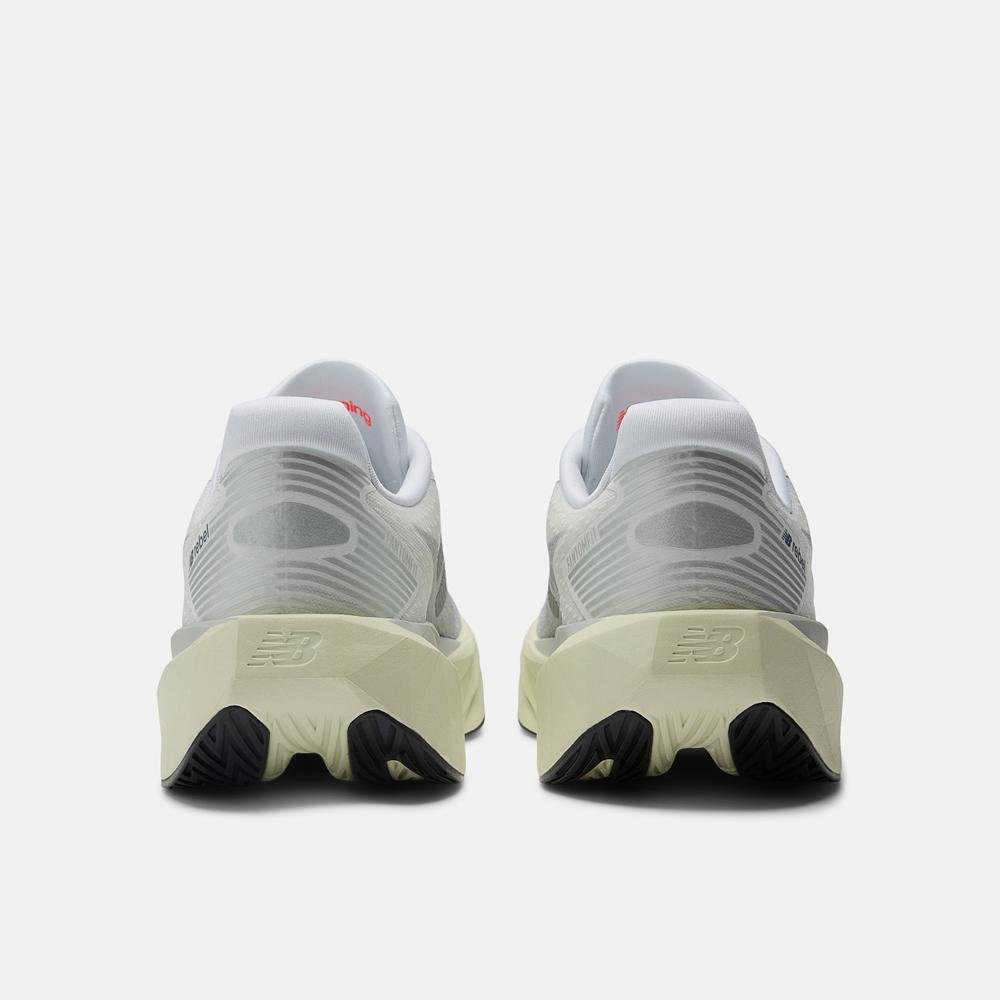 Tênis New Balance Fuelcell Rebel V5 Feminino Branco/Cinza 6