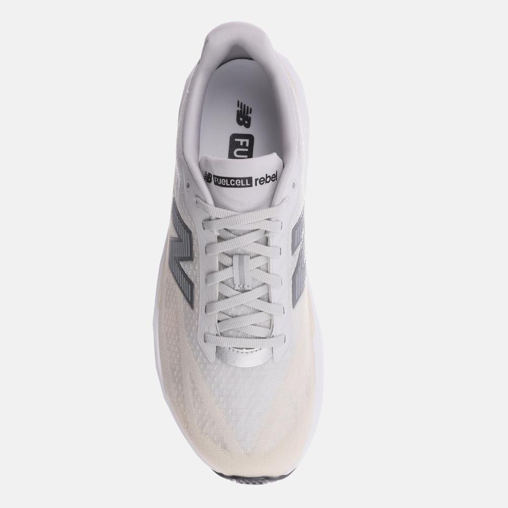 Tênis New Balance Fuelcell Rebel V5 Masculino Cinza/Bege 3