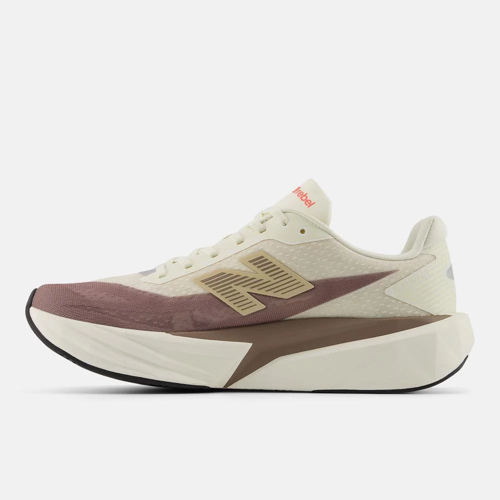 Tênis New Balance Fuelcell Rebel V5 Masculino Bege/Marrom 2