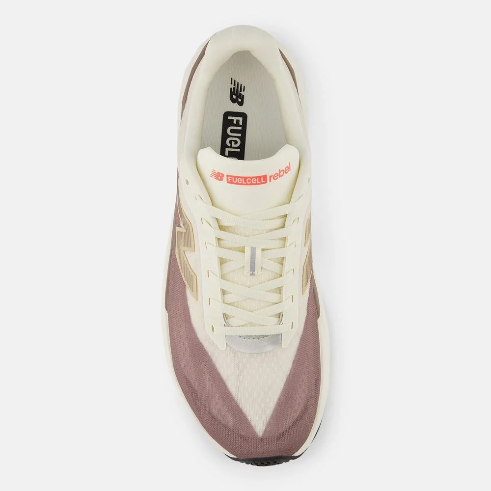 Tênis New Balance Fuelcell Rebel V5 Masculino Bege/Marrom 3