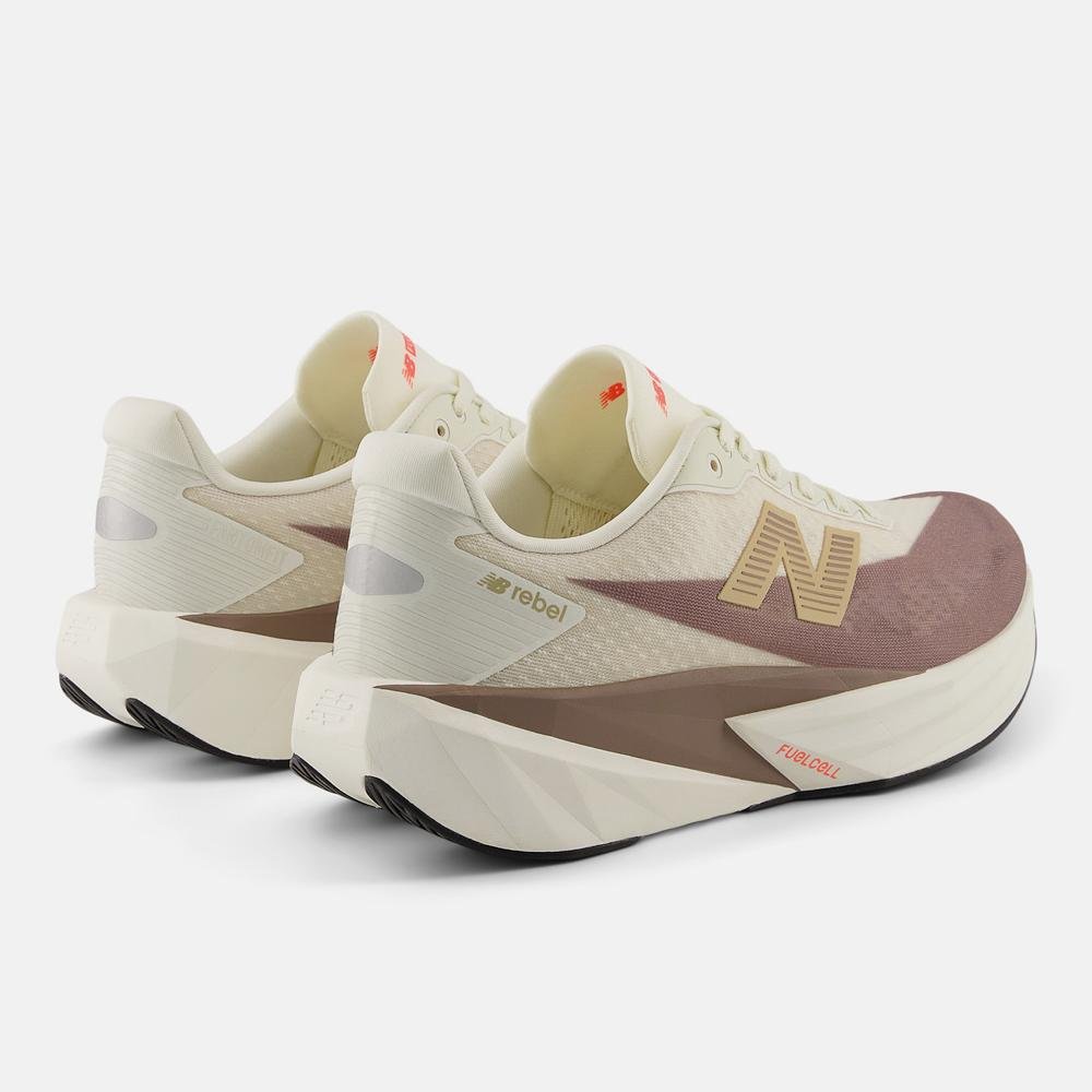 Tênis New Balance Fuelcell Rebel V5 Masculino Bege/Marrom 6