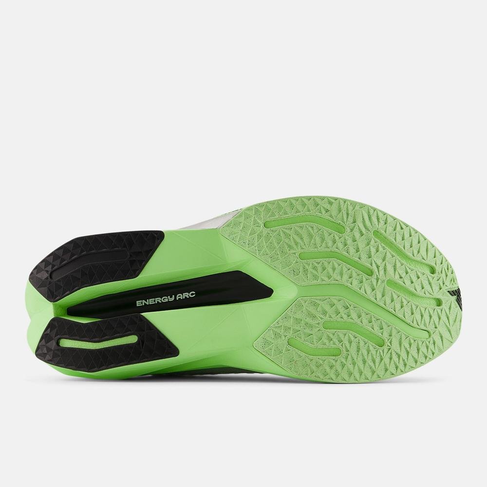 Tênis New Balance Fuelcell Supercomp Trainer V3 Feminino Bege/Verde 5