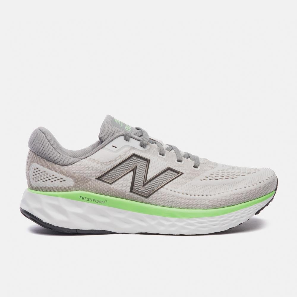 Tênis New Balance Fresh Foam X Evozv4 Masculino Cinza/Verde 2