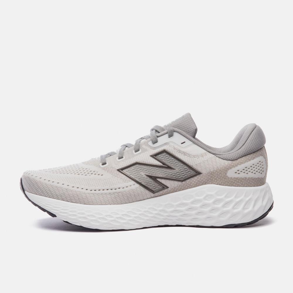 Tênis New Balance Fresh Foam X Evozv4 Masculino Cinza/Verde 3
