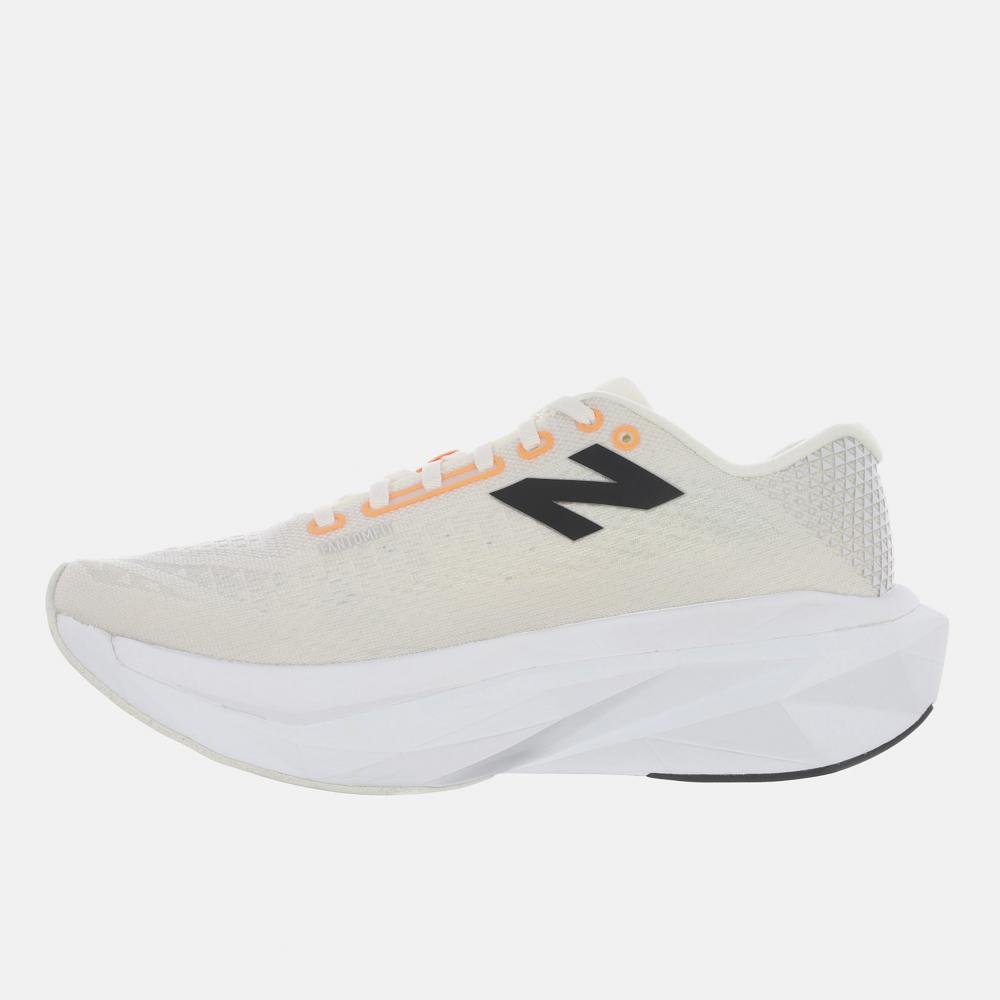 Tênis New Balance Fuelcell Supercomp Trainer V3 Masculino Branco/Preto/Laranja 2