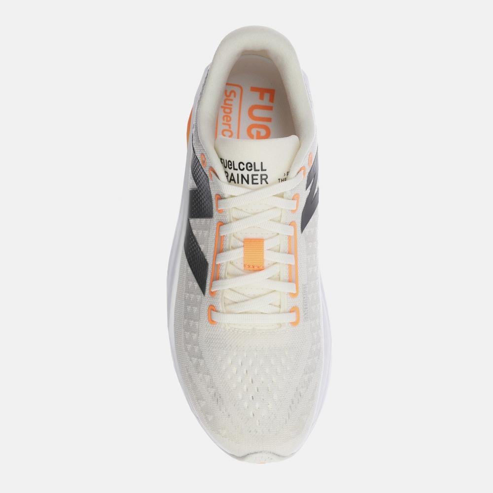 Tênis New Balance Fuelcell Supercomp Trainer V3 Masculino Branco/Preto/Laranja 3