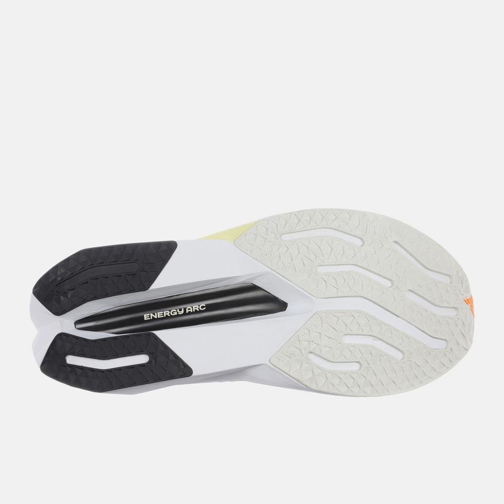 Tênis New Balance Fuelcell Supercomp Trainer V3 Masculino Branco/Preto/Laranja 5