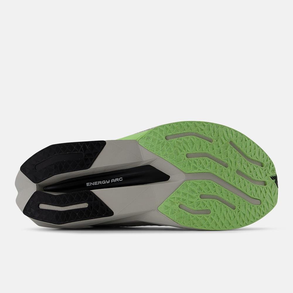 Tênis New Balance Fuelcell Supercomp Trainer V3 Masculino Cinza/Verde 5