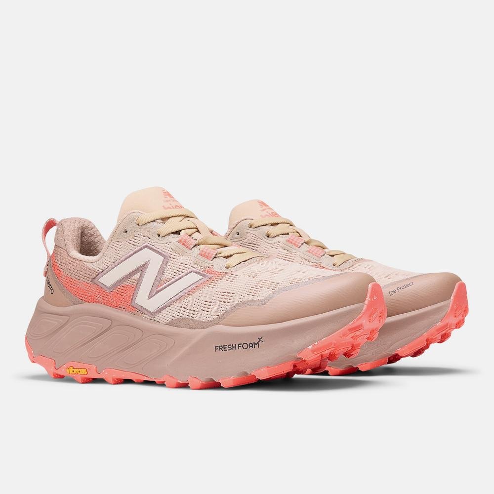 Tênis New Balance Fresh Foam X Hierro V9 Feminino Bege 4