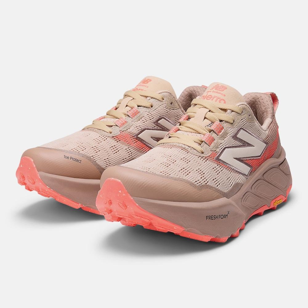 Tênis New Balance Fresh Foam X Hierro V9 Feminino Bege 6