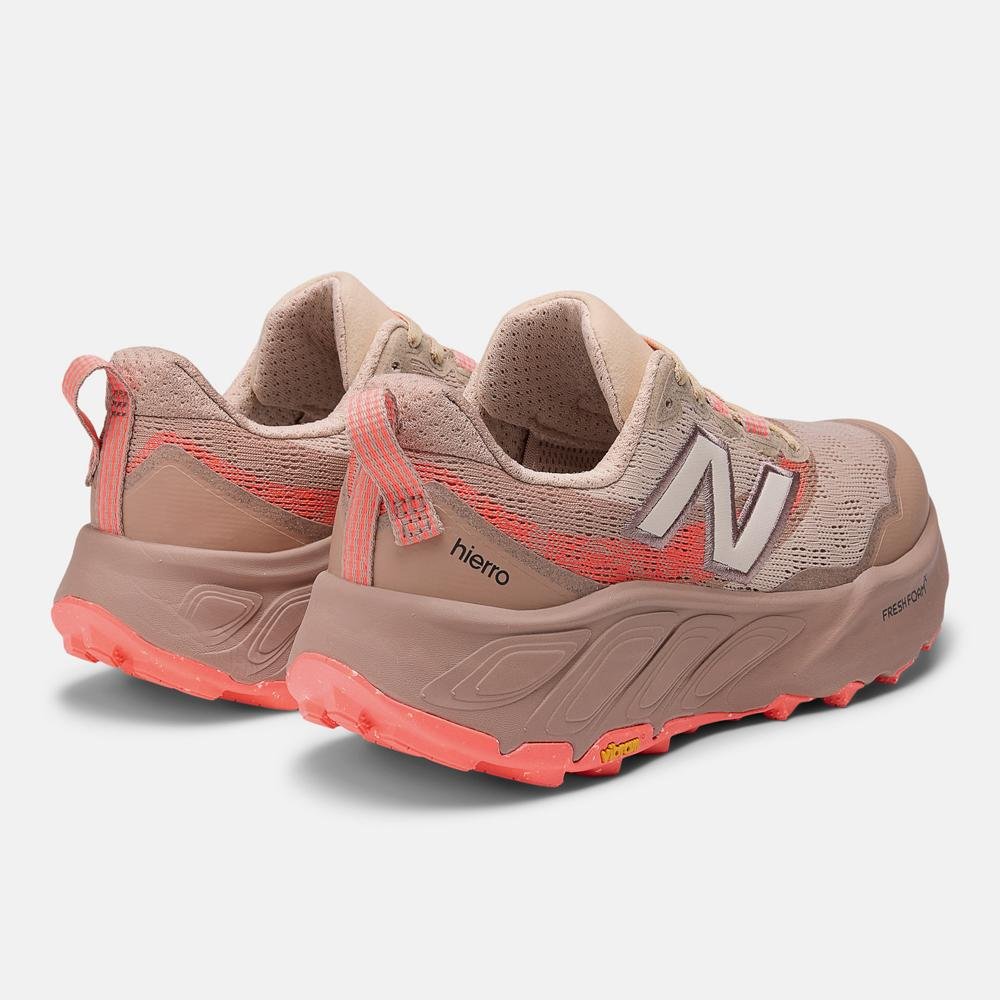Tênis New Balance Fresh Foam X Hierro V9 Feminino Bege 7