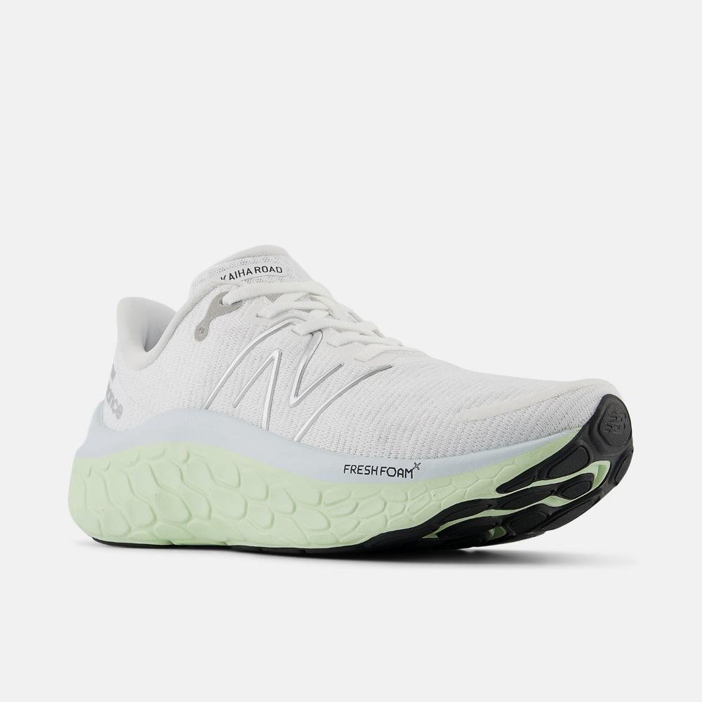 Tênis New Balance Fresh Foam X Kaiha Road Feminino Branco/Verde 4