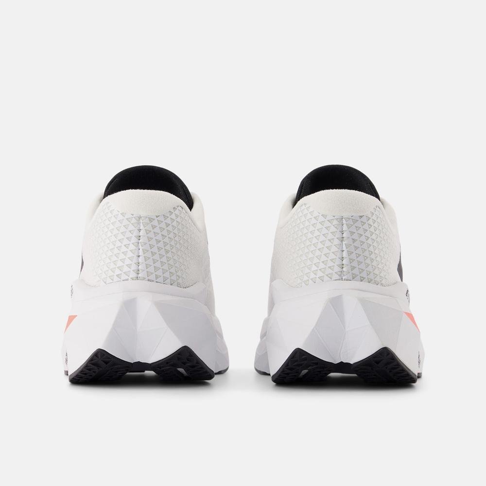 Tênis New Balance Fuelcell Supercomp Trainer V3 Feminino Branco/Preto/Laranja 6