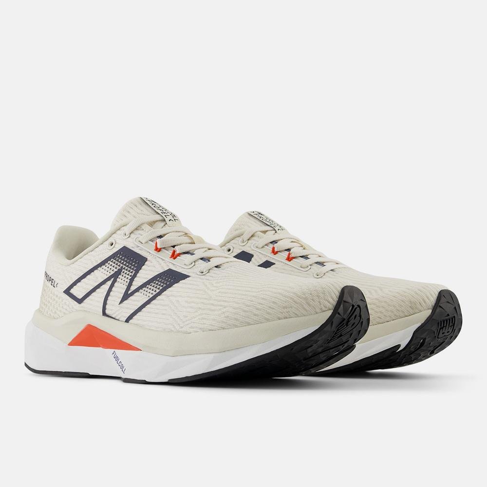 Tênis New Balance Fuelcell Propel V5 Masculino Bege 3