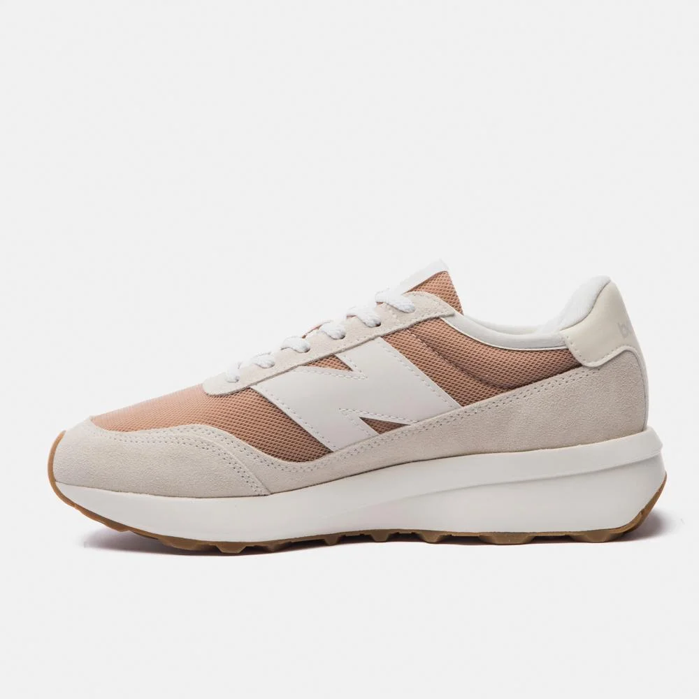 Tênis New Balance 370v1 Unisex Bege/Marrom 2