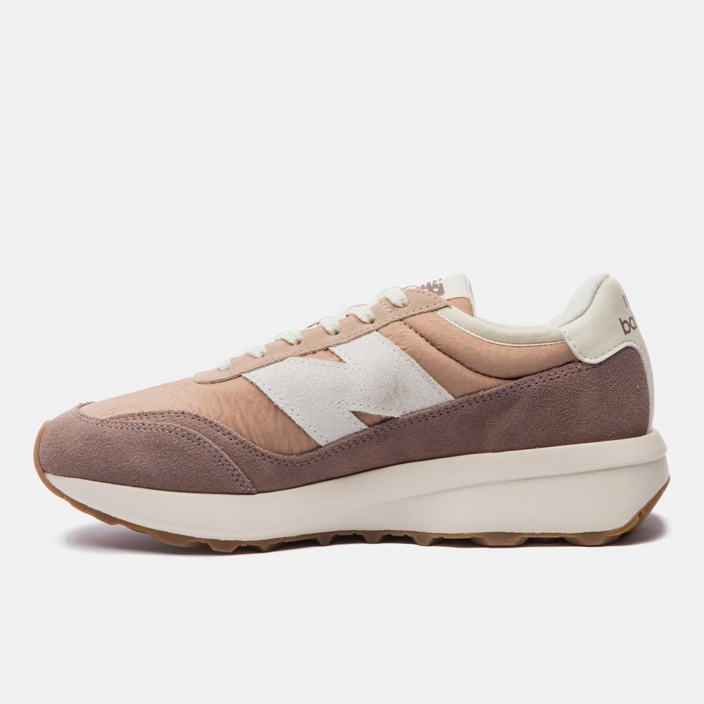 Tênis New Balance 370v1 Unisex Bege/Marrom 2