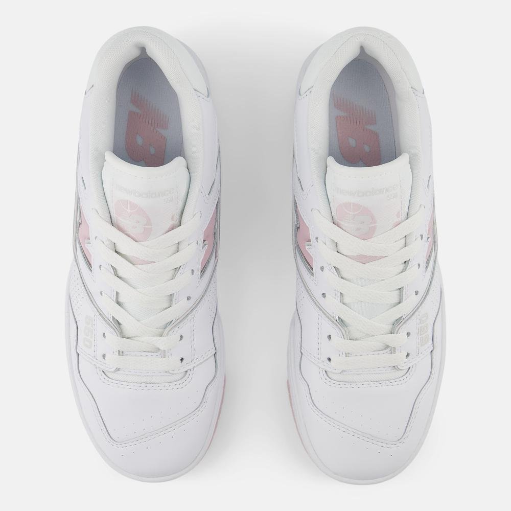 Tênis New Balance 550 Feminino Branco/Rosa 3