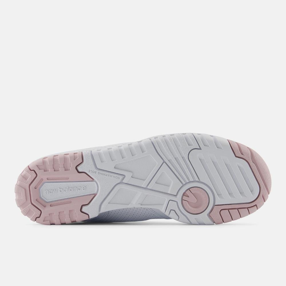 Tênis New Balance 550 Feminino Branco/Rosa 5