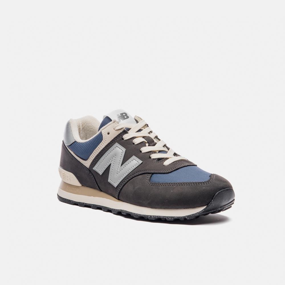 Tênis New Balance 574v2 Unisex Preto/Azul 4