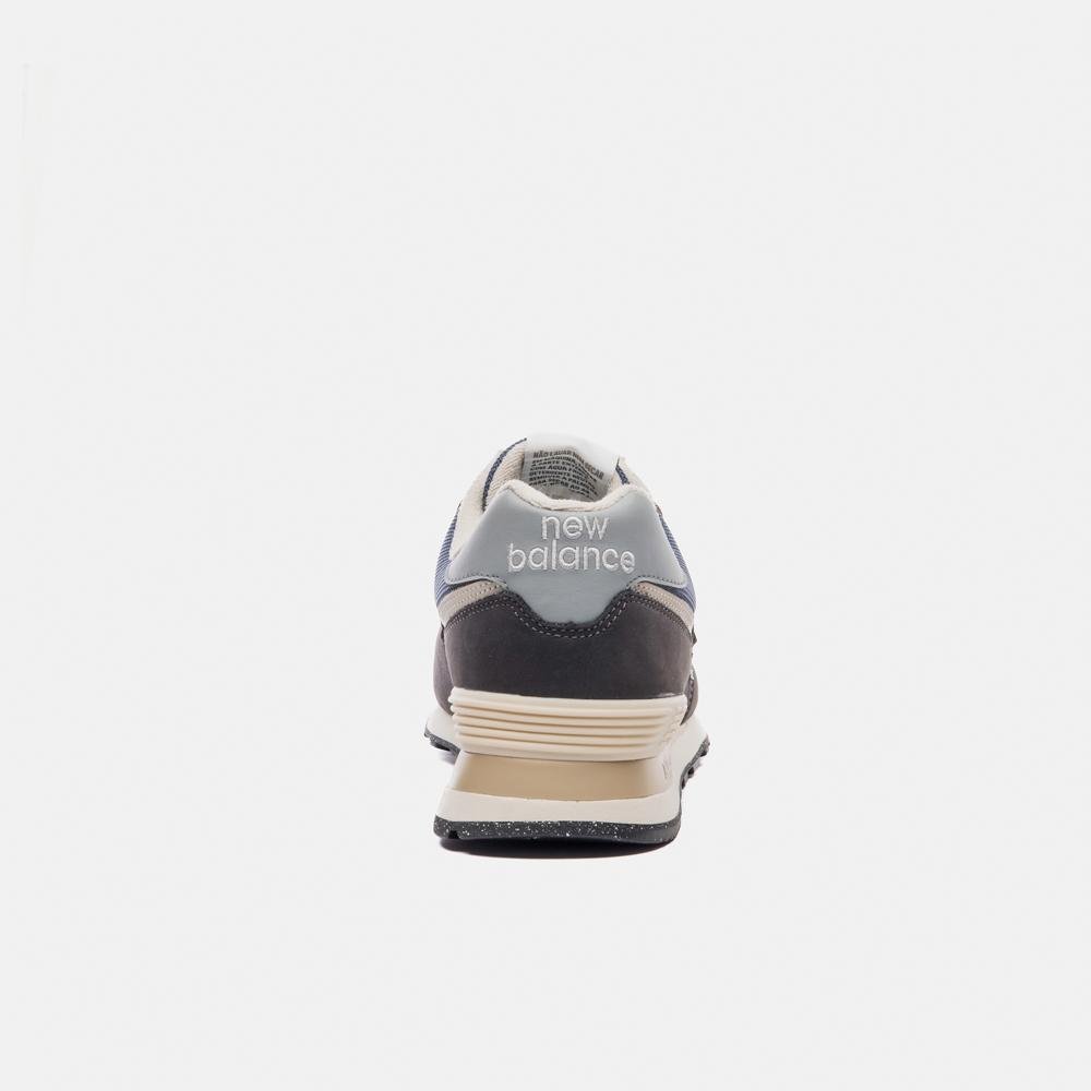 Tênis New Balance 574v2 Unisex Preto/Azul 6