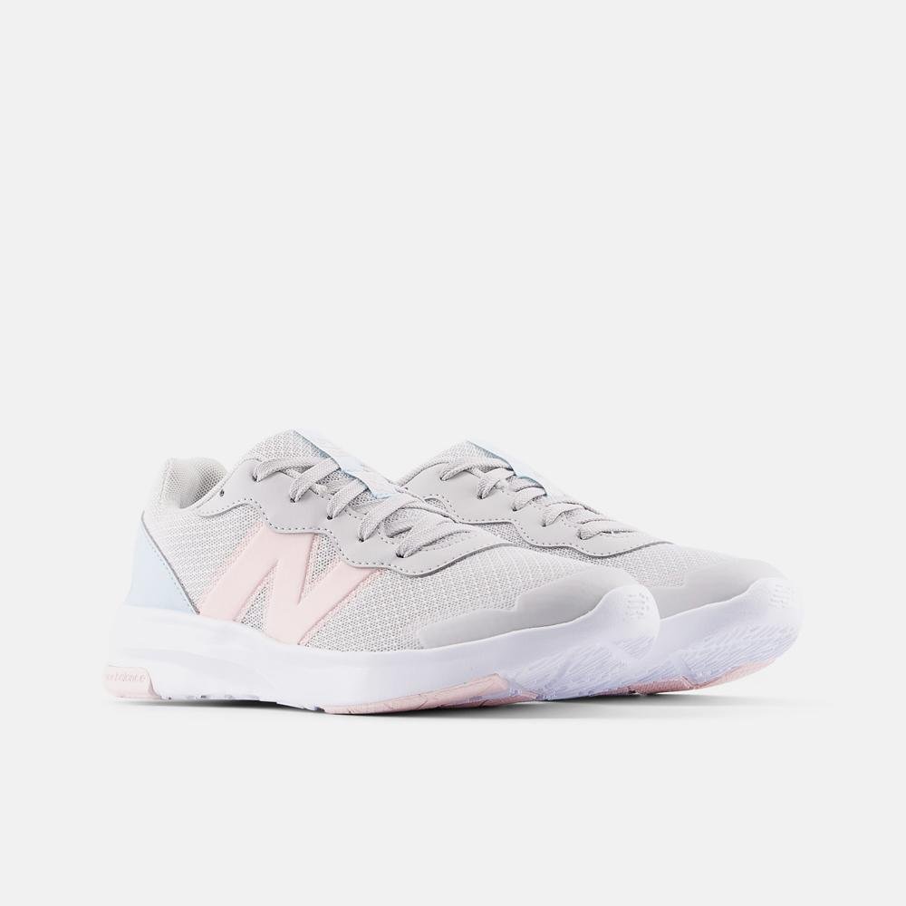 Tênis New Balance 578 Juvenil Cinza/Rosa 4