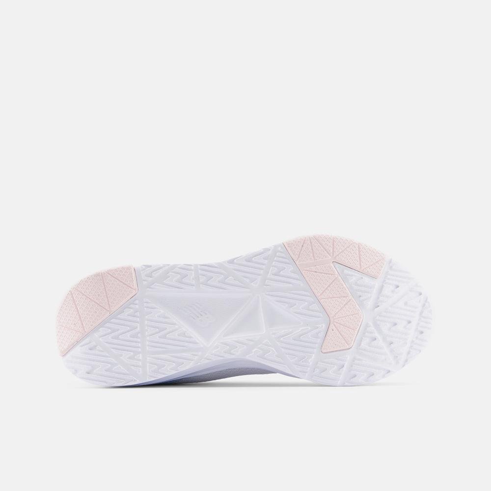 Tênis New Balance 578 Juvenil Cinza/Rosa 5