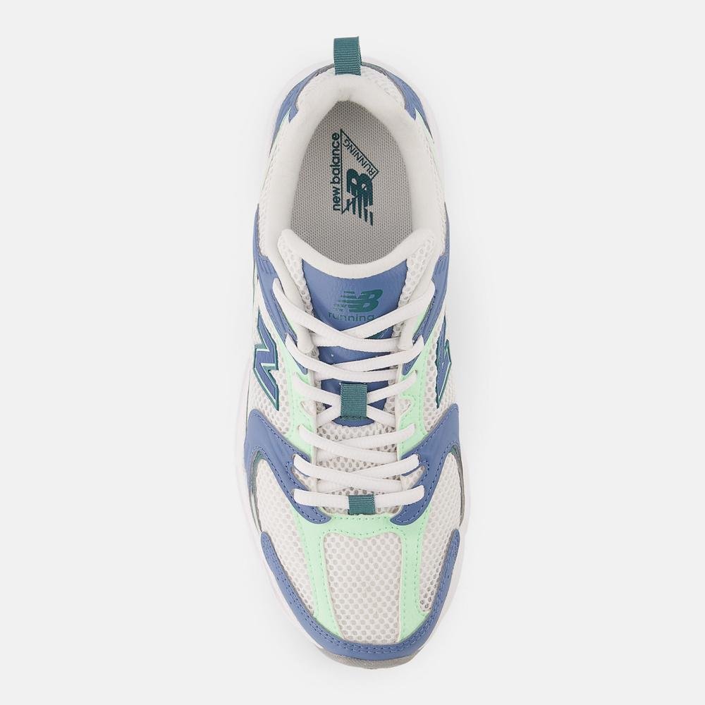 Tênis New Balance 530 Unisex Branco/Azul/Verde 3