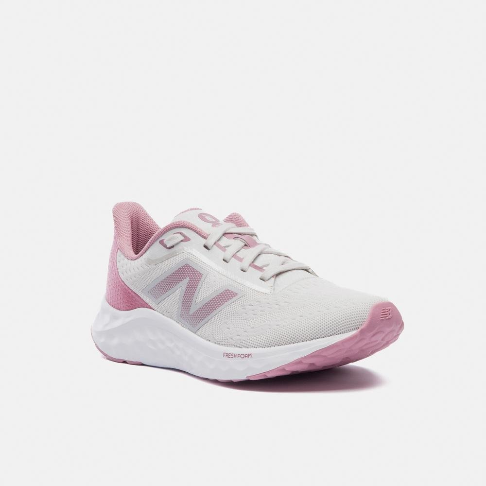 Tênis New Balance Fresh Foam Arishiv4 Feminino Branco/Rosa 4