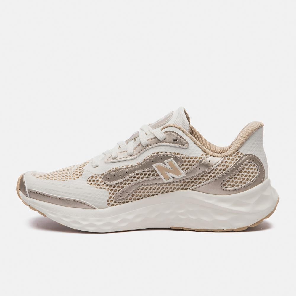 Tênis New Balance Fresh Foam Arishiv4 Feminino Branco/Bege 2