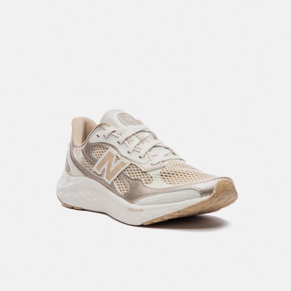 Tênis New Balance Fresh Foam Arishiv4 Feminino Branco/Bege 4