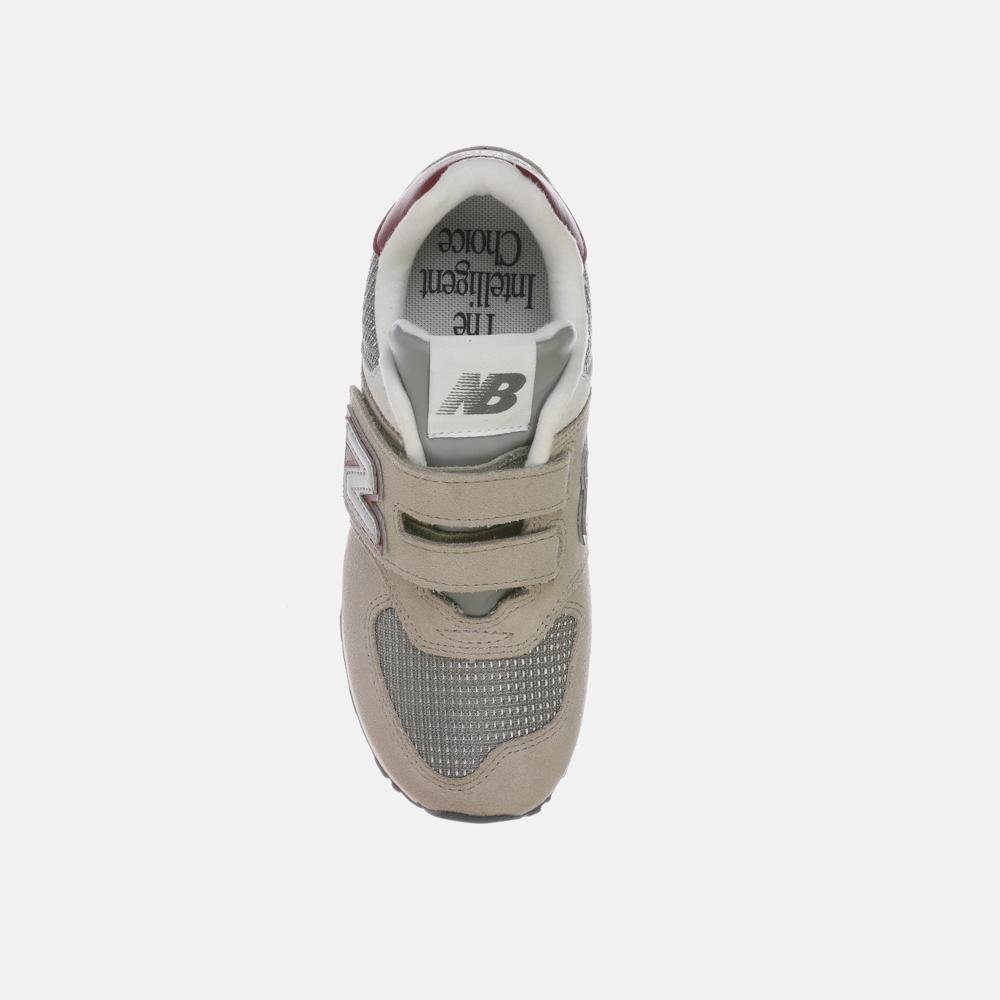 Tênis New Balance 574 Velcro Infantil Bege 3