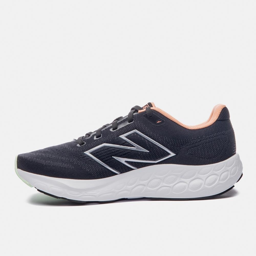 Tênis New Balance Fresh Foam 680v8 Feminino Preto/Laranja 2