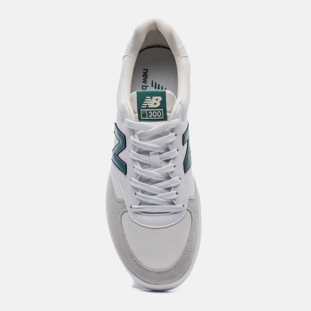 Tênis New Balance Ct300 V3 Masculino Branco/Cinza/Verde 3