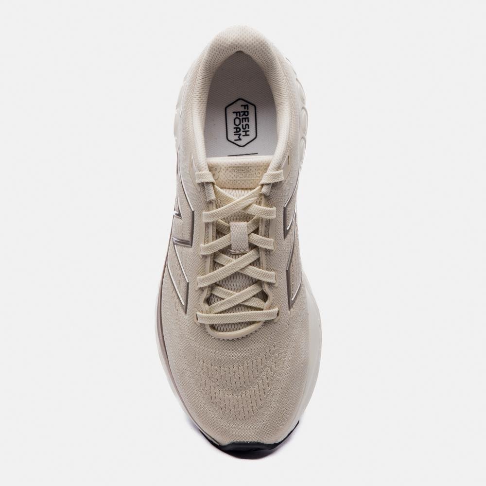Tênis New Balance Fresh Foam 680v8 Feminino Bege 3